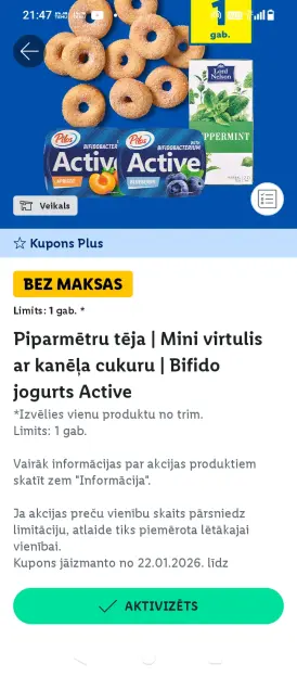 Uz bezmaksas kuponu paņēma pilnu cenu